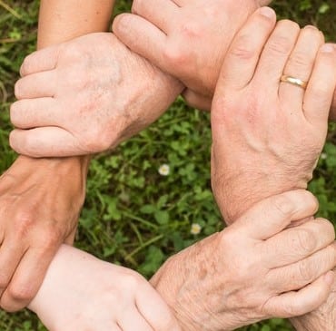 Handshake and trust in the home care team